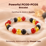 Powerful PCOD-PCOS Healing Bracelet - Abhimantrit & Certified