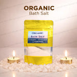 Organic Bath Salt | Aura Cleansing Bath Soak | Stress Relief Mineral Salt