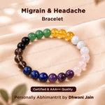 Migrain & Headache Bracelet - Abhimantrit & Certified