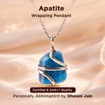 Apatite Wrapping Pendant - Abhimantrit