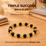 Triple Success Bracelet - Abhimantrit & Certified