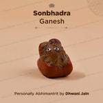 Sonbhadra Ganesh Idol – Naturally Formed Sacred Stone Ganesha | Spiritually Energized | Divine Home Temple Idol