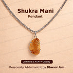 Shukra Mani Pendant - Abhimantrit & Certified