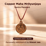 Copper Mahamritiyunjaya Yantra