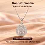 Ganpati Yantra (Pure Silver) – Abhimantrit