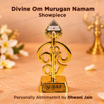 Divine Om Murugan Namam Showpiece