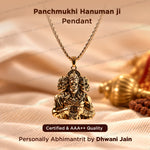 Panchmukhi Hanuman Ji Pendant (Blessing & Protection)- Abhimantrit