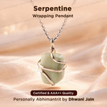Serpentine Wrapping Pendant - Abhimantrit