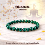 Malachites Bracelet - Abhimantrit & Certified