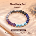 Shani Sade Sati Bracelet - Abhimantrit & Certified