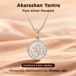Akarashan Yantra (Pure Silver) – Abhimantrit