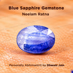 Blue Sapphire (Neelam) 7.68 Carat