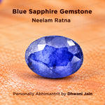 Blue Sapphire (Neelam) 8.49 Carat