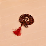 2 Mukhi Rudraksha Mala – Sacred Spiritual Necklace for Unity, Meditation & Divine Blessings