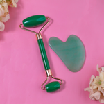 Green Jade Face Roller & Gua Sha