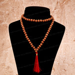 7 Mukhi Rudraksha Mala – Sacred Spiritual Necklace for Prosperity, Meditation & Inner Balance