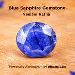Blue Sapphire (Neelam) 5.49 Carat