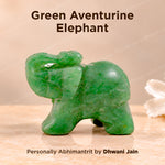 Green Aventurine Divine Elephant