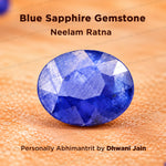 Blue Sapphire (Neelam) 5.70 Carat