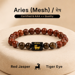 Zodiac Sign Bracelet – All 12 Signs | Energized Gemstone Bracelet | Dhwani Astro