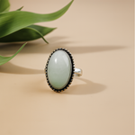 Green Aventurine Ring - Abhimantrit & Certified