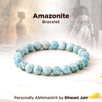Enhances Love, Calms Your Mind, Beautifies Skin: Amazonite Bracelet