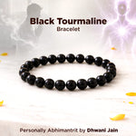 Wealth, Positivity and Protection: Yellow Citrine & Black Tourmaline Bracelet