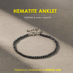 Hematite Anklet