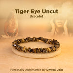 Boosts your Confidence Level & Exalts the Planet Ketu: Tiger Eye Uncut Bracelet