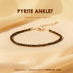 Pyrite Diamond Cut Anklet