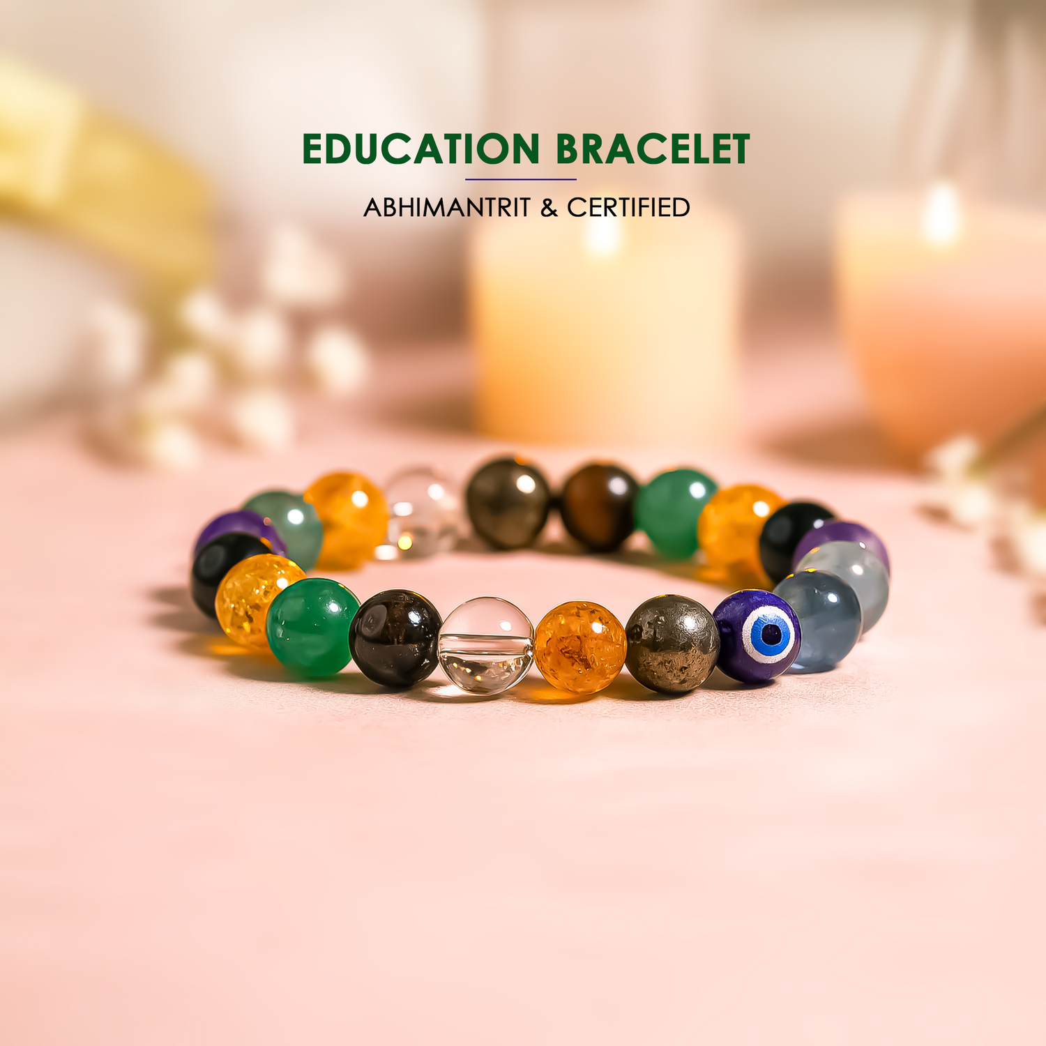 Education Bracelet - Abhimantrit & Certified