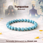 Turquoise Bracelet for Protection Calmness Communication
