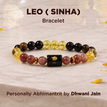 Leo (सिंह राशि) Zodiac Sign Multi Stone Bracelet
