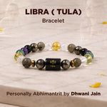 Libra (तुला राशि) Zodiac Sign Multi Stone Bracelet