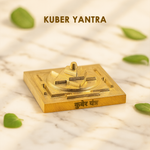 Kuber Yantra (Helps with Debts & Saving Money) - Abhimantrit