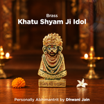 Brass Khatu Shyam Ji Idol - Abhimantrit