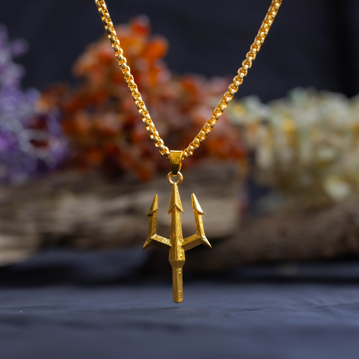 Bholenath Trishul Pendant (Blessing & Protection) - Abhimantrit