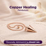 Copper Healing Pendulum - Abhimantrit