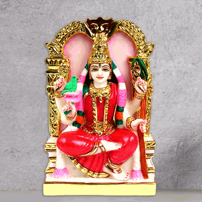 Devi Tripura Sundari Kavach (Pure Silver Tabeej) - Abhimantrit