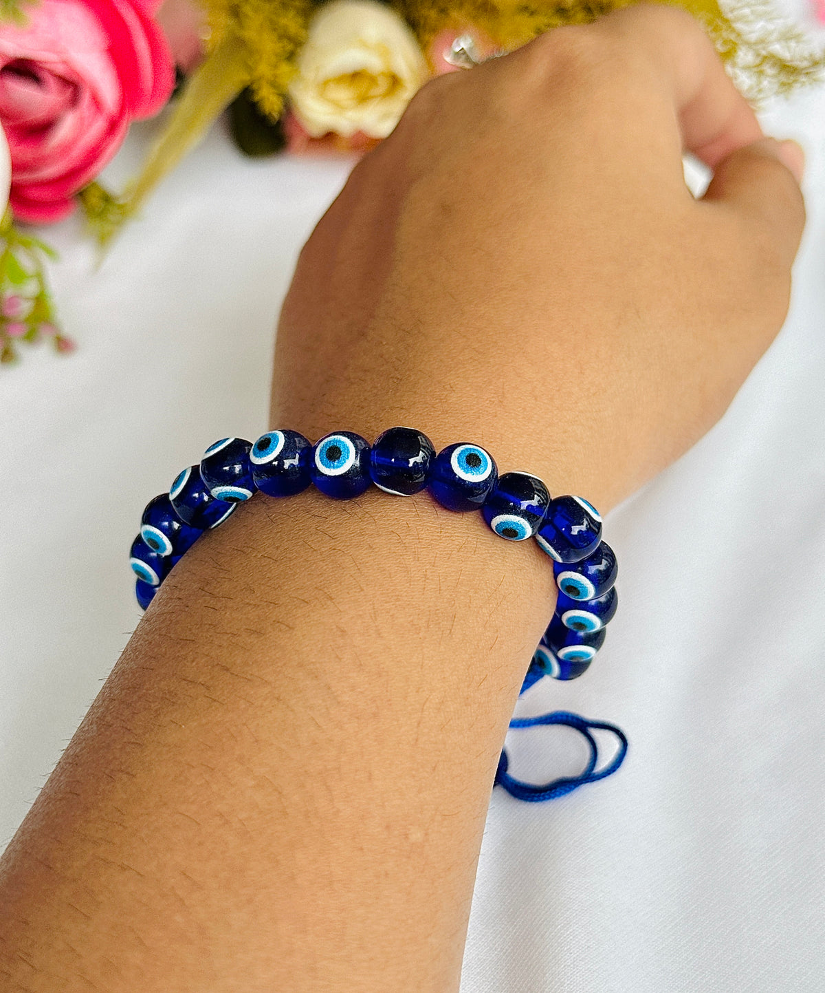 Protect from Negative Energy & Evil Spirit: Evil Eye Thread Bracelet - Abhimantrit & Certified