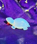 Opalite Carving Turtle - Abhimantrit