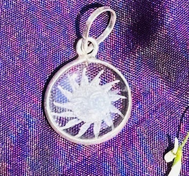 Sun Crystal Pendant - Abhimantrit & Certified