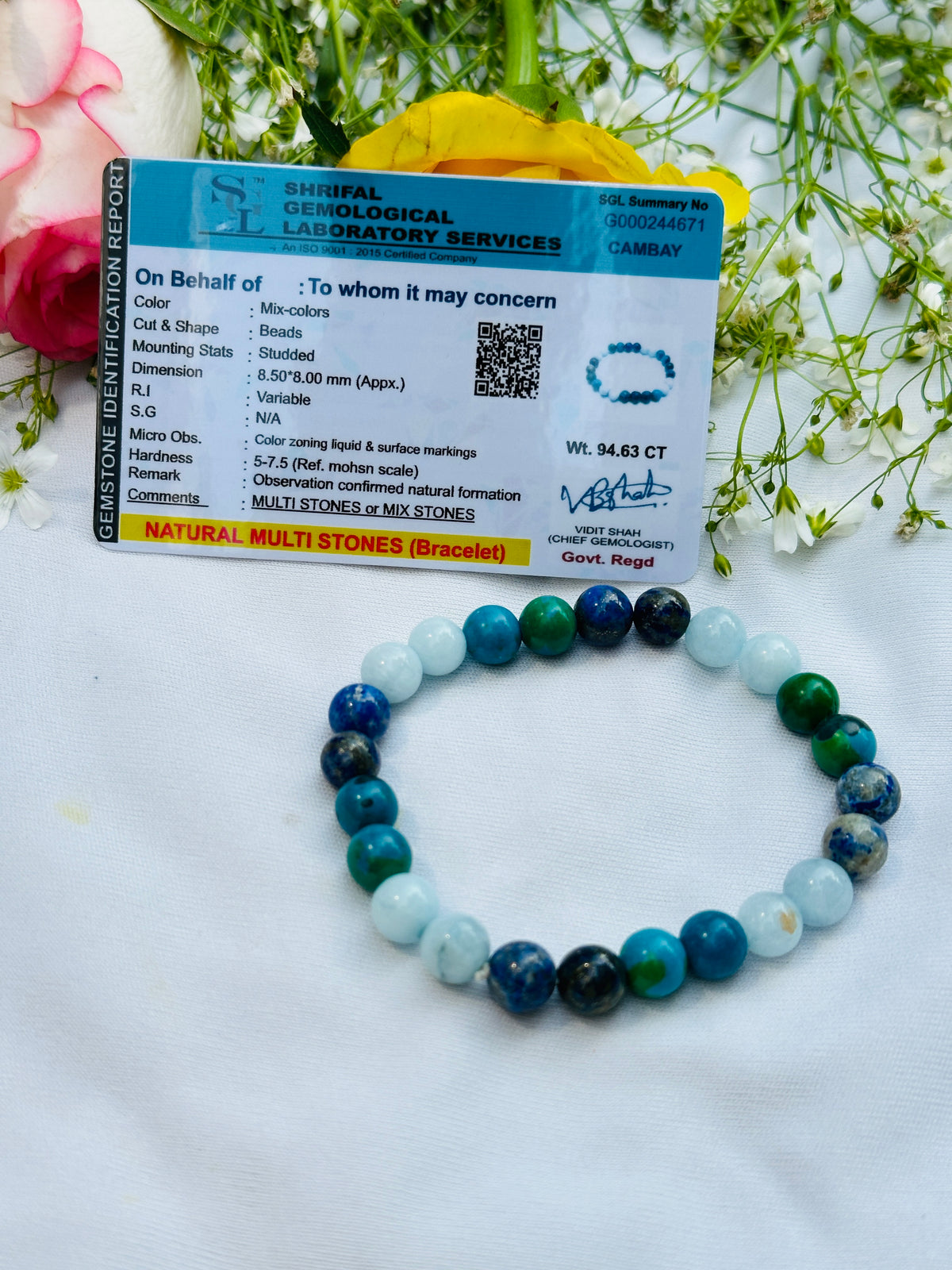 Thyroid Bracelet - Abhimantrit & Certified