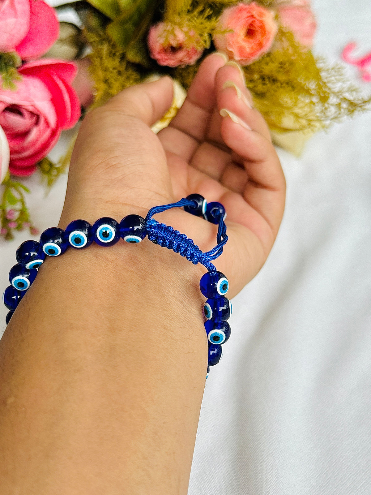 Protect from Negative Energy & Evil Spirit: Evil Eye Thread Bracelet - Abhimantrit & Certified