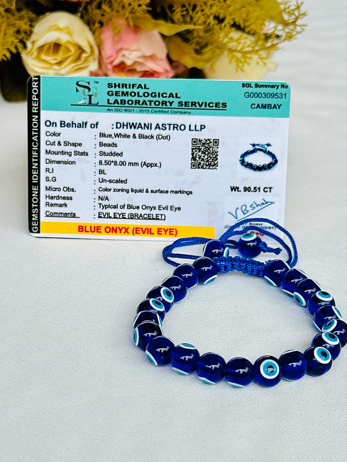 Protect from Negative Energy & Evil Spirit: Evil Eye Thread Bracelet - Abhimantrit & Certified