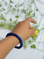 Release the Cause of Addiction: Iolite Bracelet - Abhimantrit & Certified
