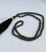 The Attract Money, Success, Name & Fame: Pyrite Mala - Abhimantrit & Certified