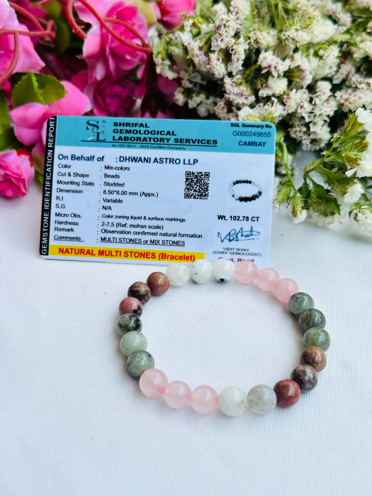 Breakup & Emotional Healing Bracelet - Abhimantrit & Certified