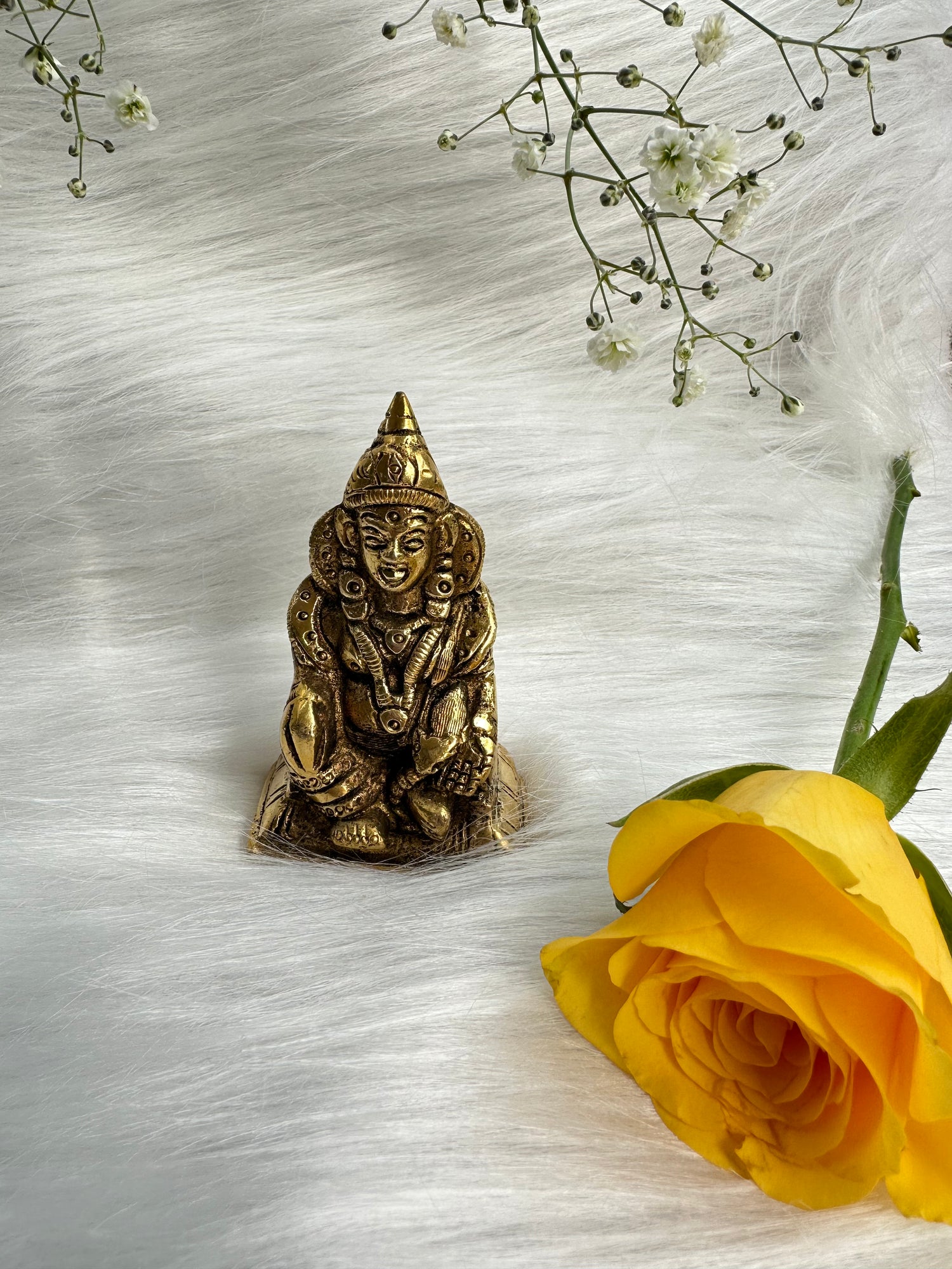 Money Magnet Kuber Idol (H-3Inch) 300g Pure Brass