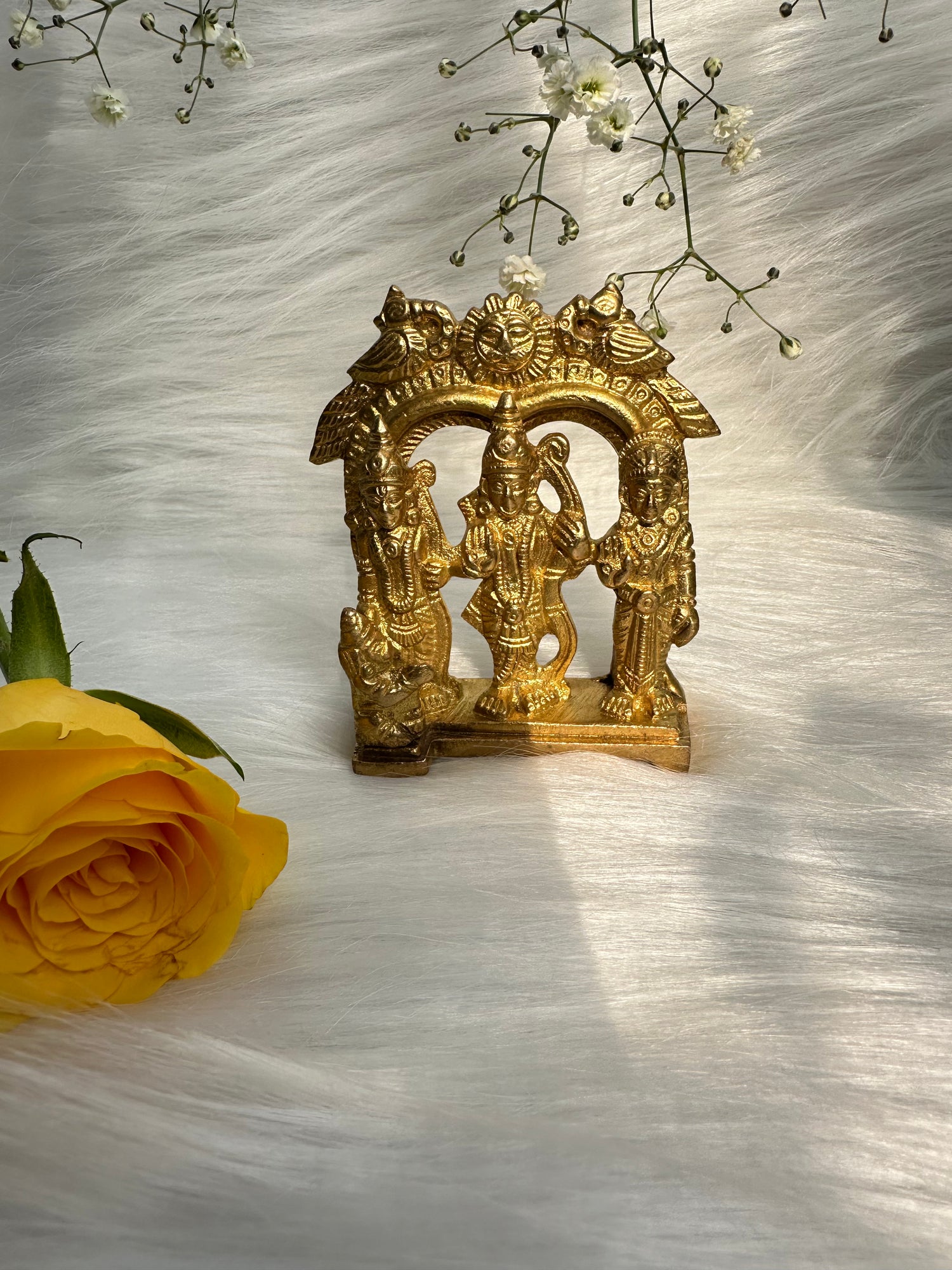 Divine Ram Darbar (H-3.5inch) 261g - Statues